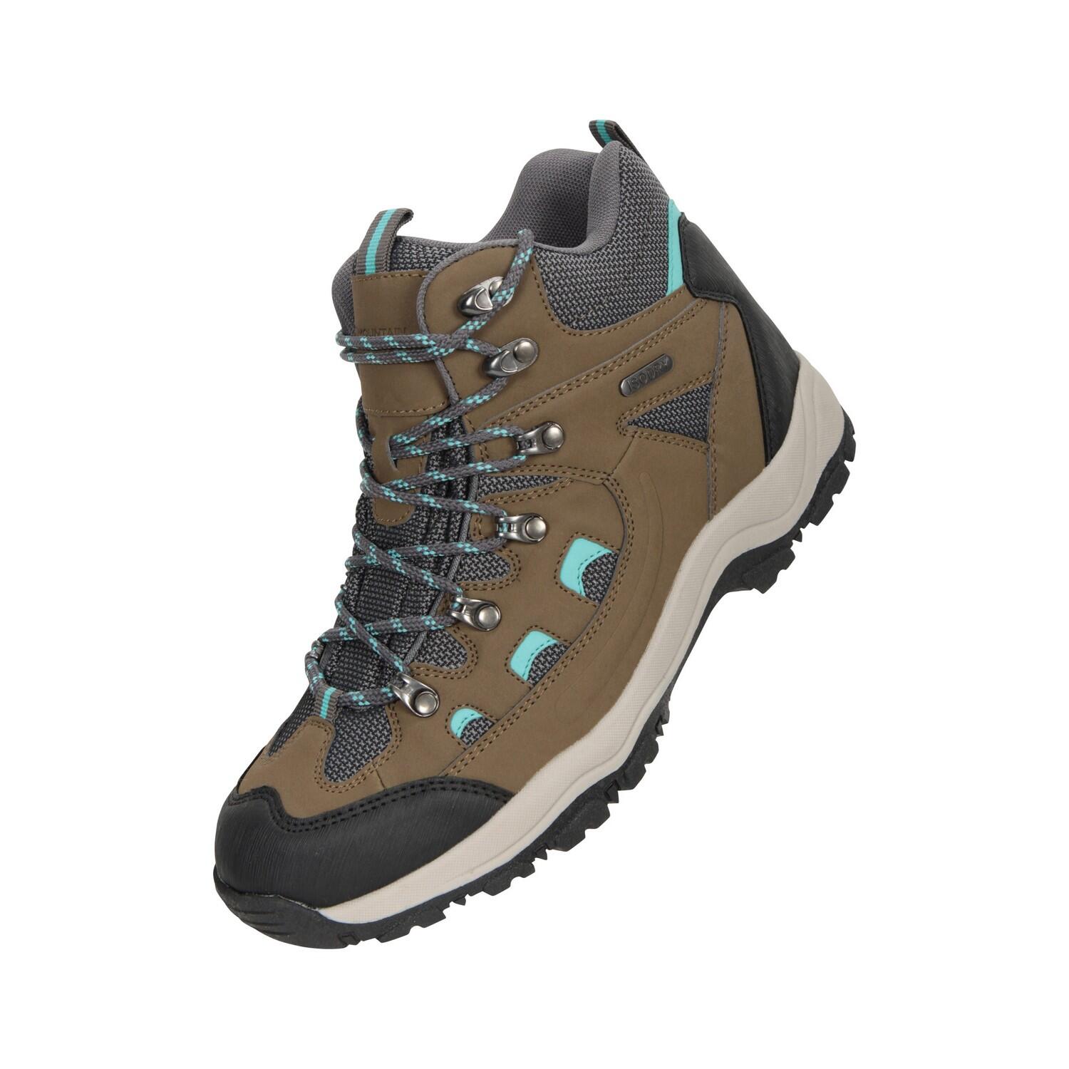 MOUNTAIN WAREHOUSE Womens/Ladies Adventurer Waterproof Walking Boots (Khaki)