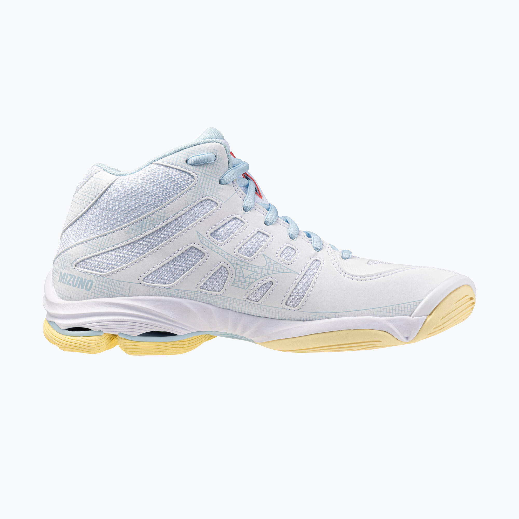 Dames volleybalschoenen Mizuno Wave Voltage 2 Mid 2/5