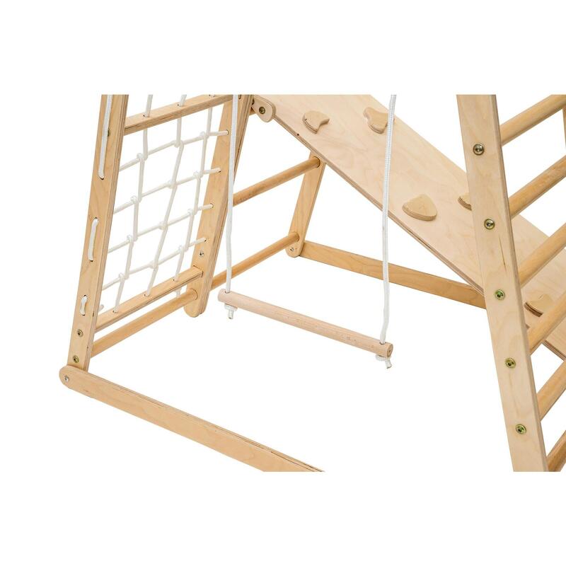 Complex de joaca Jungle Gym din lemn pentru interior