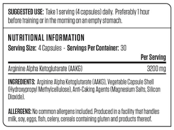 L-Arginine - AAKG 3/3