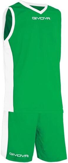 Ensemble de Basketball - Givova - Homme - vert et blanc