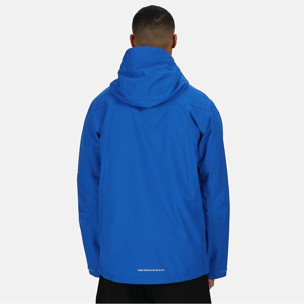 Mens XPro Exosphere II Softshell Jacket (Oxford Blue/Black) 4/5