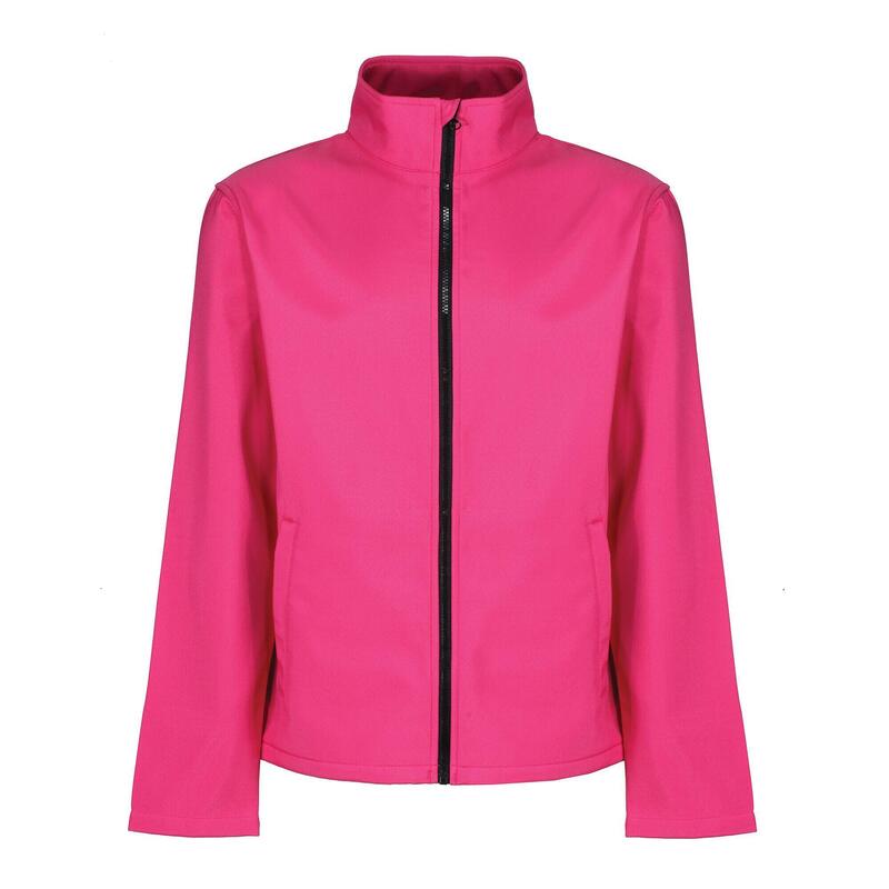 SoftshellJacke Ablaze, bedruckbar Herren Leuchtend Pink/Schwarz