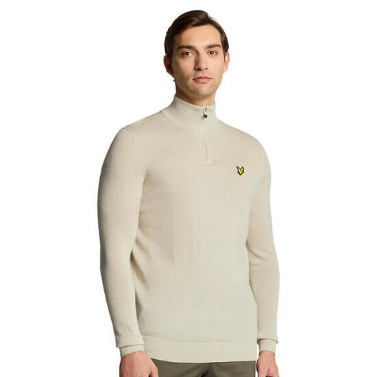 Sweter merino 1/4 zip Lyle & Scott