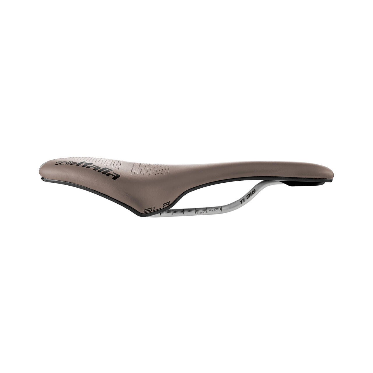 Selle SLR Boost Gravel TI 316 Superflow marron 3/6