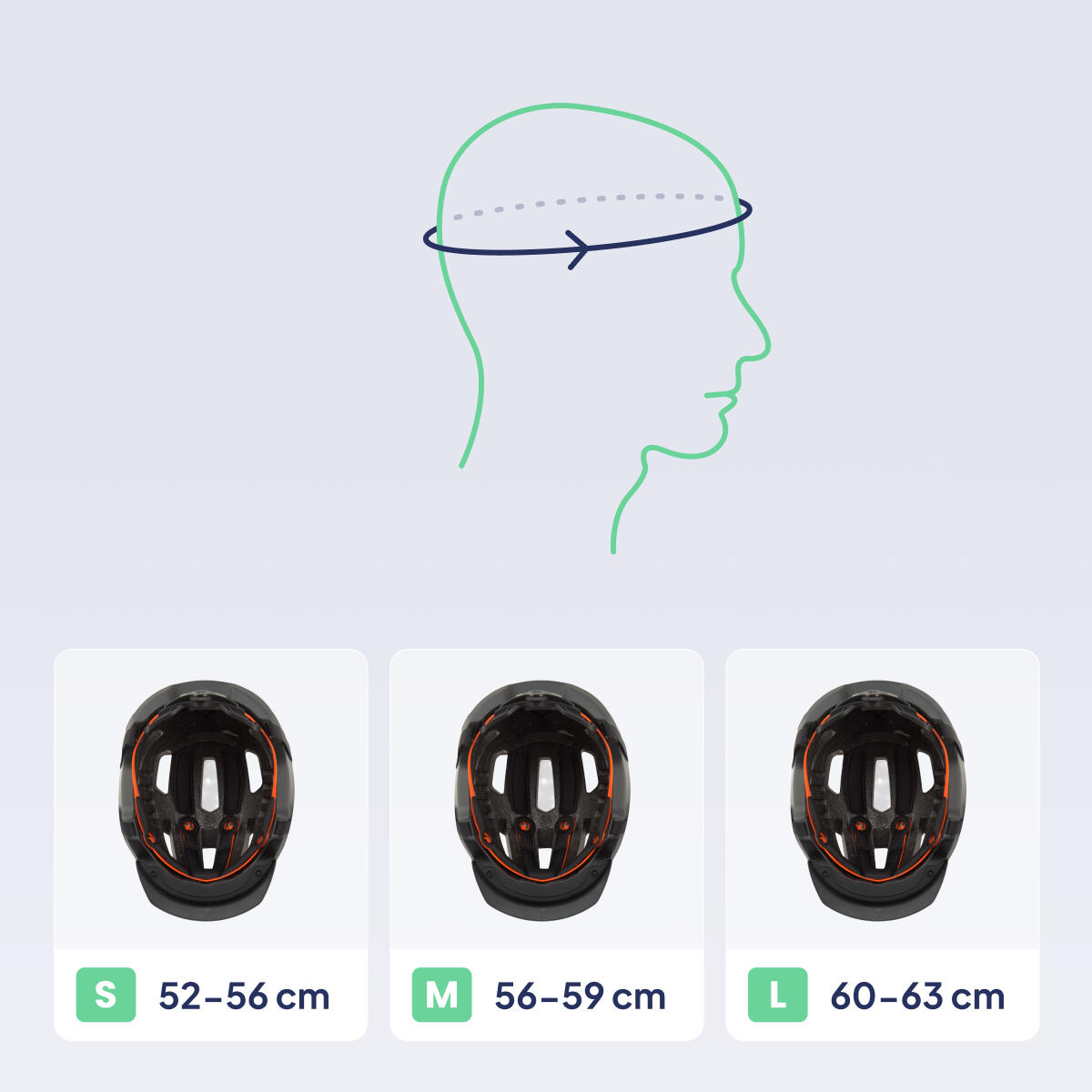 Casque vélo GO-OFF RIDER SMART avec visière 6/7
