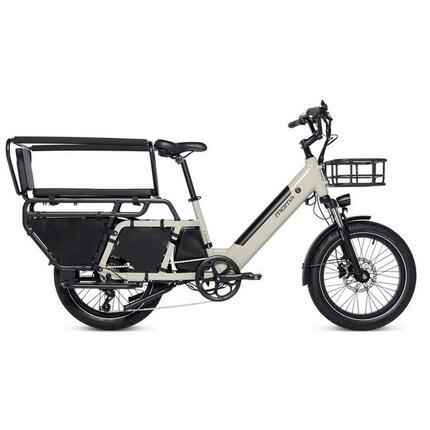 Cargobike Electrique Compactail, SHIMANO 7v, jusqu'a 100 km, Baterrie 48V15Ah