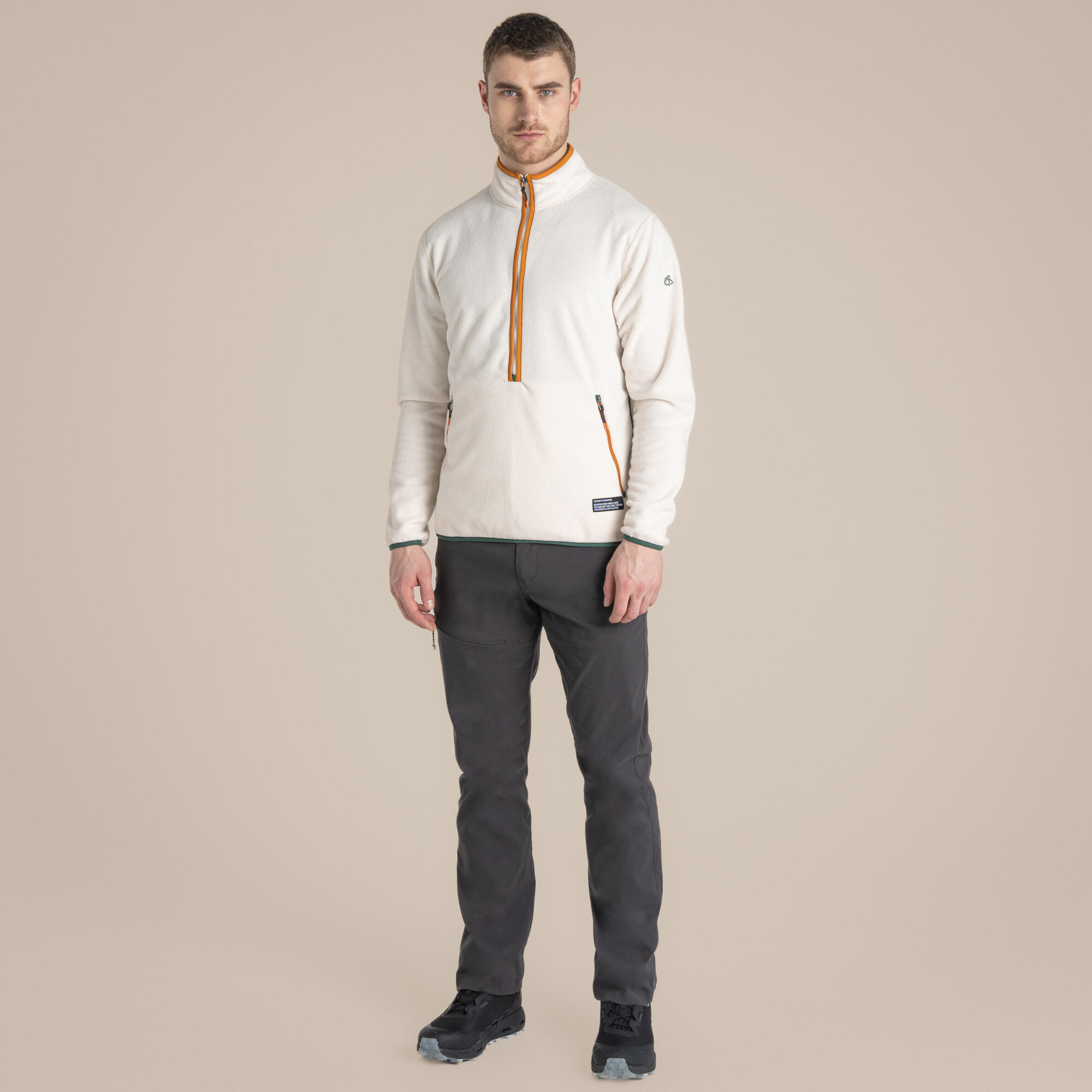 Pile mezza zip CO2 Renu uomo 3/8
