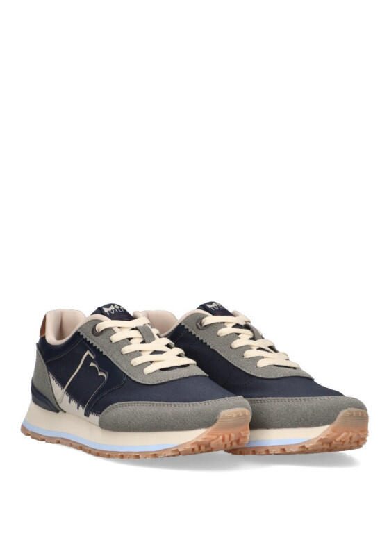Deportivas Casual Hombre Suela Plana - Modelo 84489 Marino 2/6