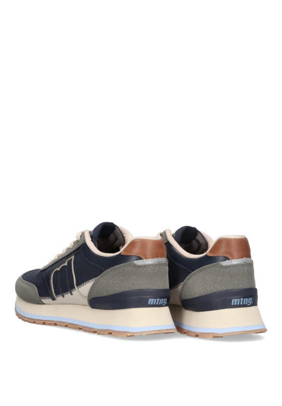 Deportivas Casual Hombre Suela Plana - Modelo 84489 Marino 4/6