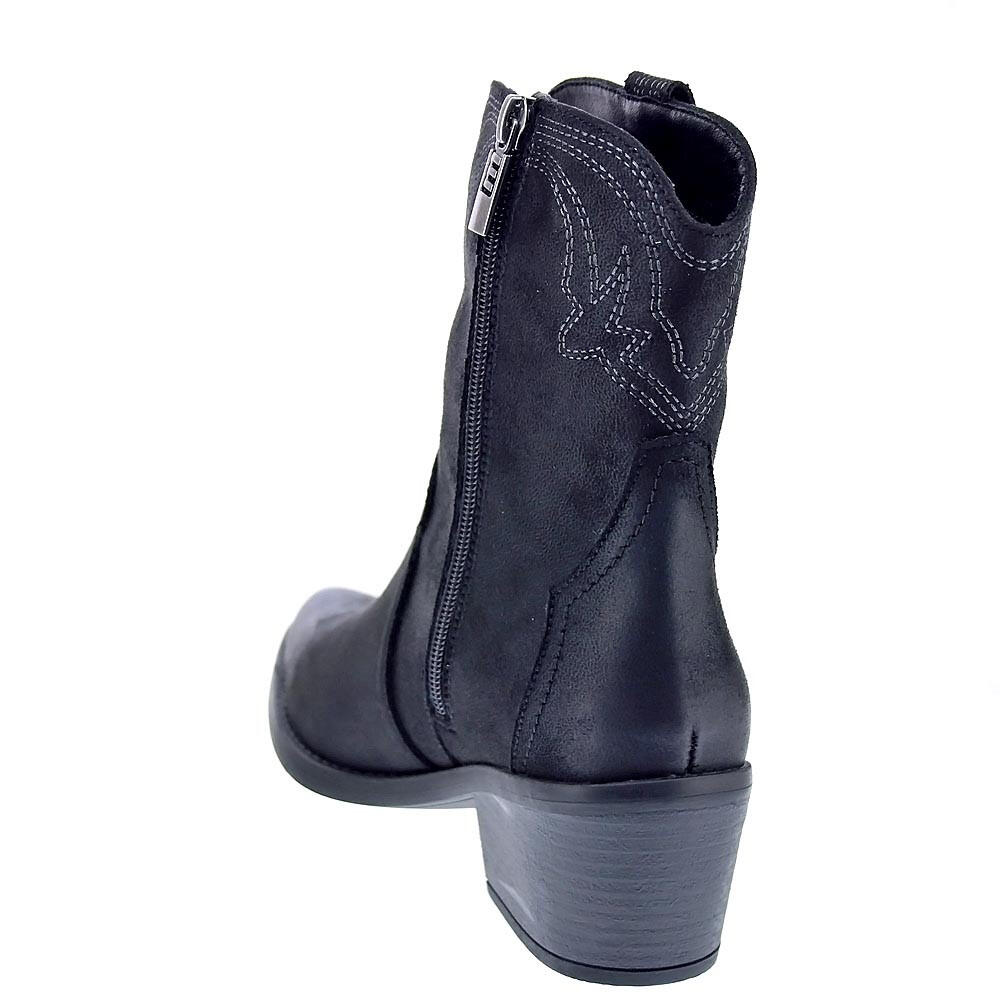 Botines MTNG  Tanubis Negro  Mujer 3/4