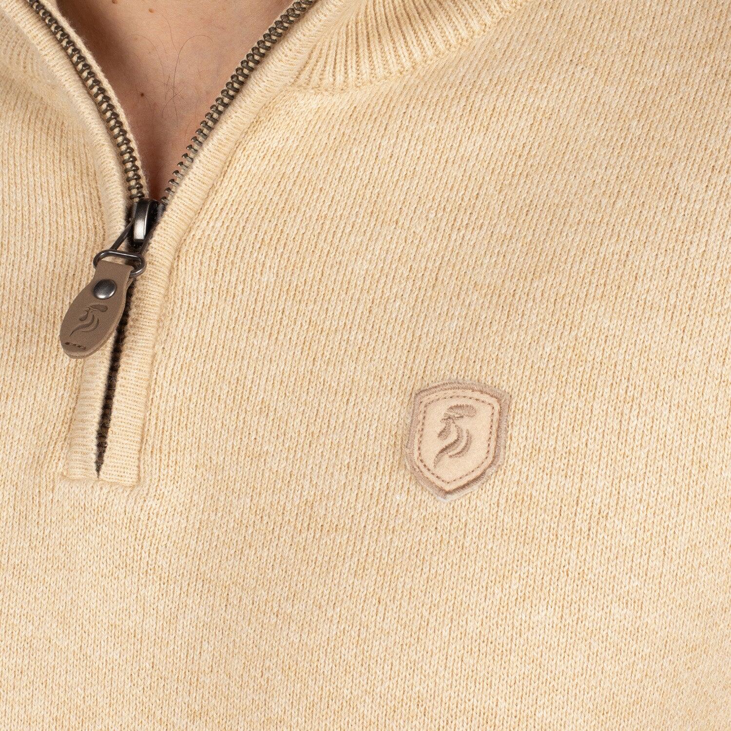 Pull camionneur uni homme 3/4
