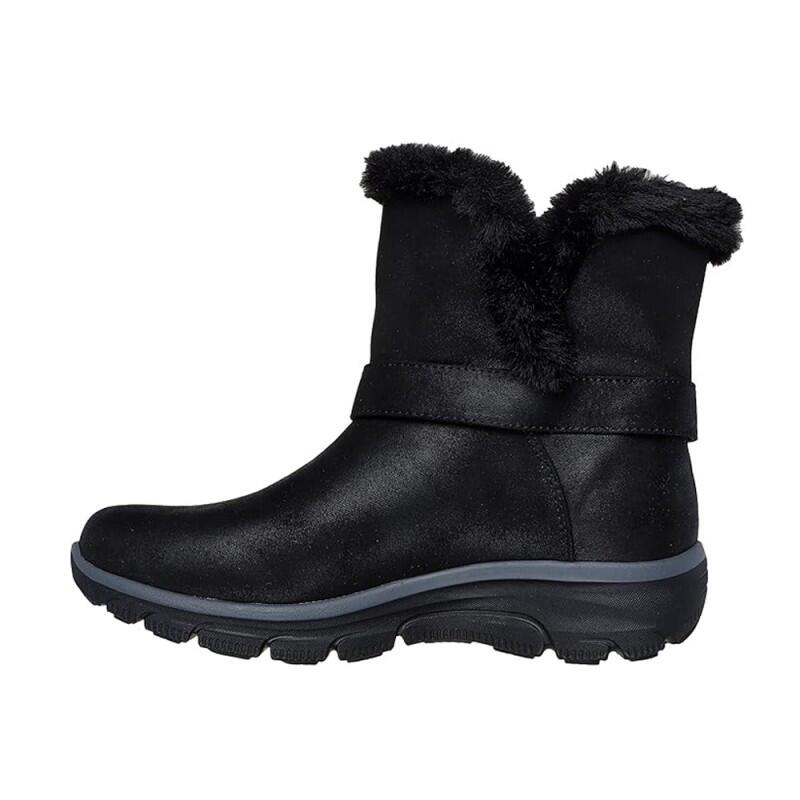 Botas Planas Mujer Skechers Slip-ins Relaxed Fit Negro 2/5