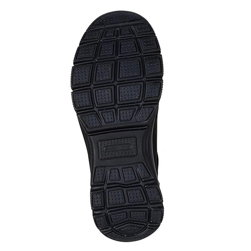 Botas Planas Mujer Skechers Slip-ins Relaxed Fit Negro 4/5