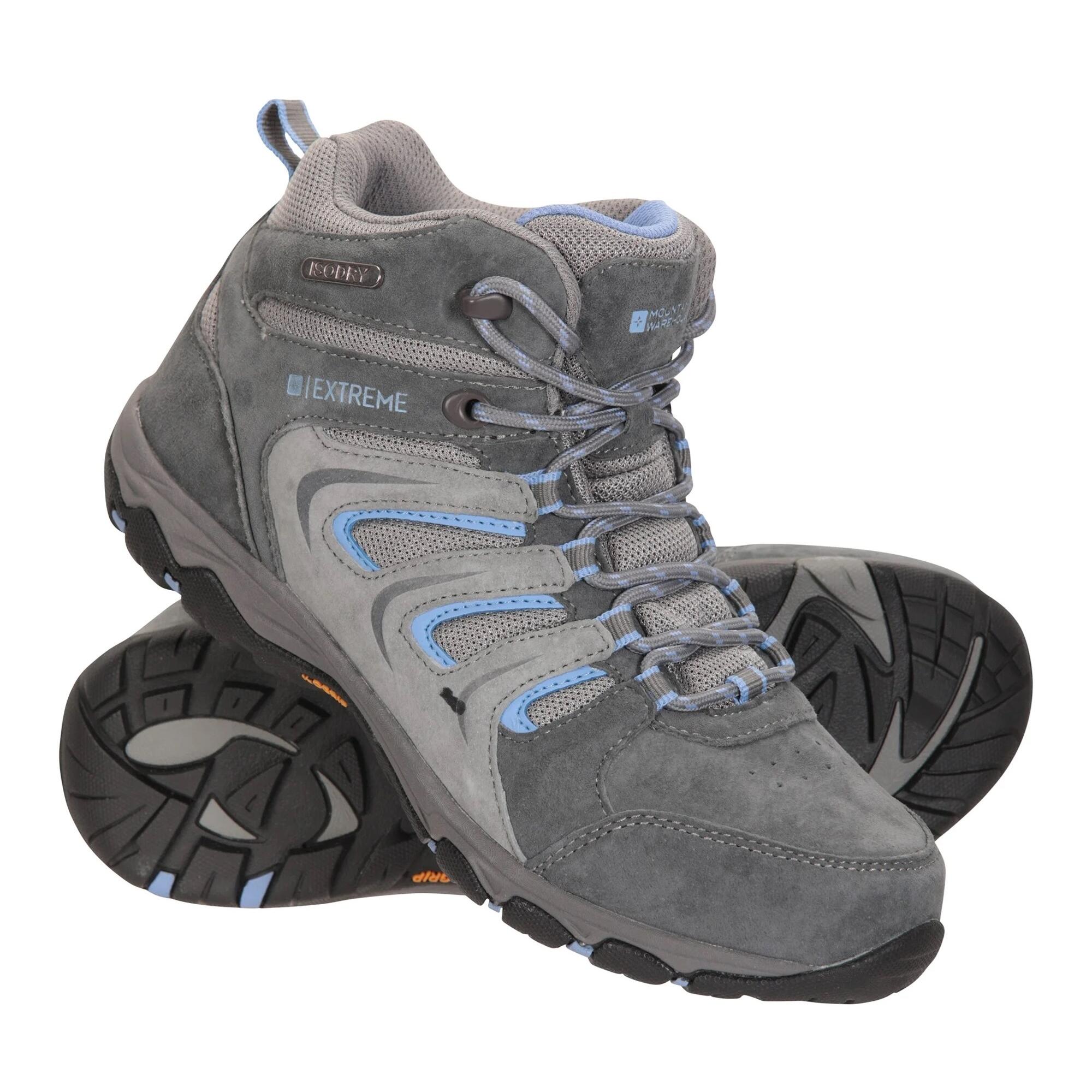 MOUNTAIN WAREHOUSE Womens/Ladies Aspect Extreme Waterproof IsoGrip Walking Boots (Grey)
