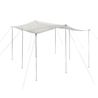 Tarp Skygge L Sonnensegel Camping Zelt Wind Schutz Outdoor Baumwolle