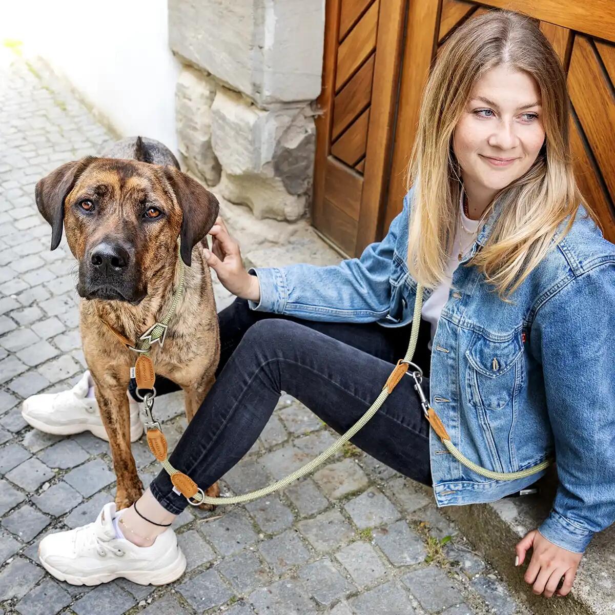 Guinzaglio Emma per Cani – Guinzaglio Regolabile Leggero ed Elegante 5/6