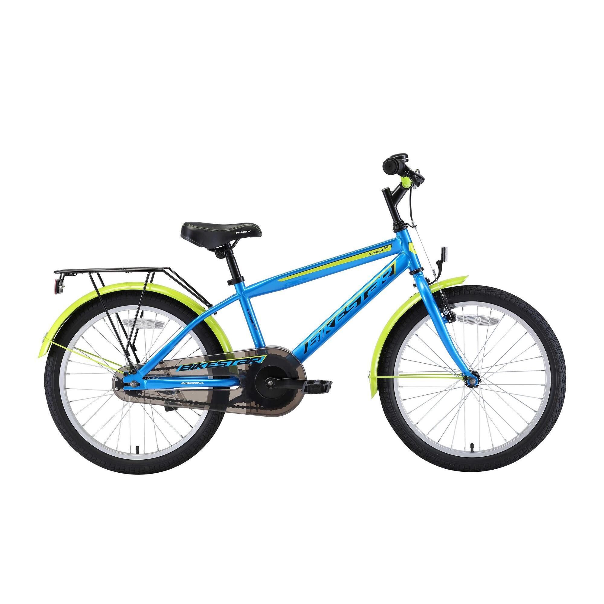 Bikestar - Vélo Enfant 20 Pouces À Partir De 6 - 9 Ans, Vtc Urban City - Vélo Enfant - Bleu - Taille Unique - Decathlon