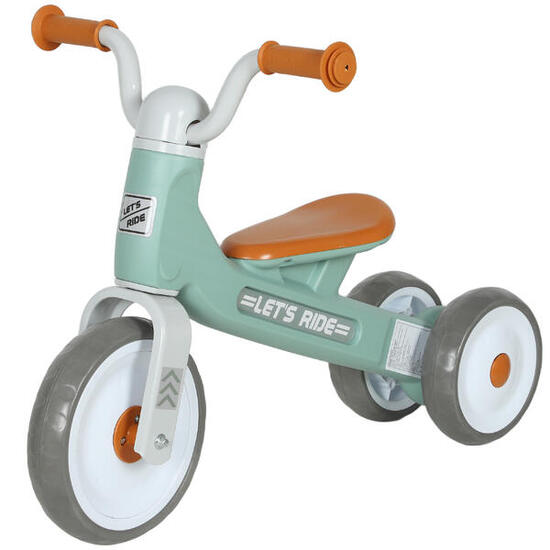 Draisienne - Enfants 12-36 mois - Butée guidon 30° - Vert