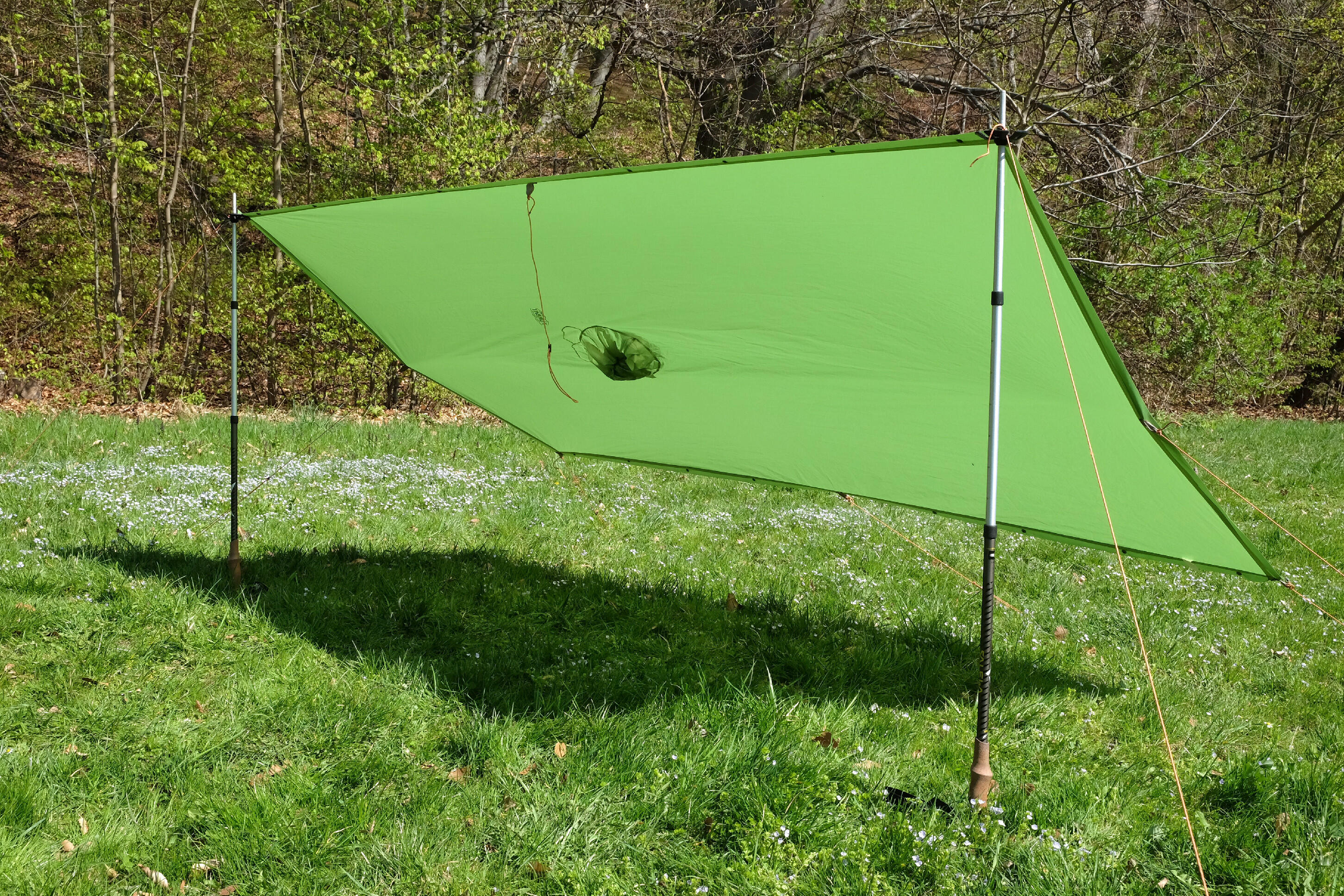 Poncho tenda Molfar – giallo 7/7