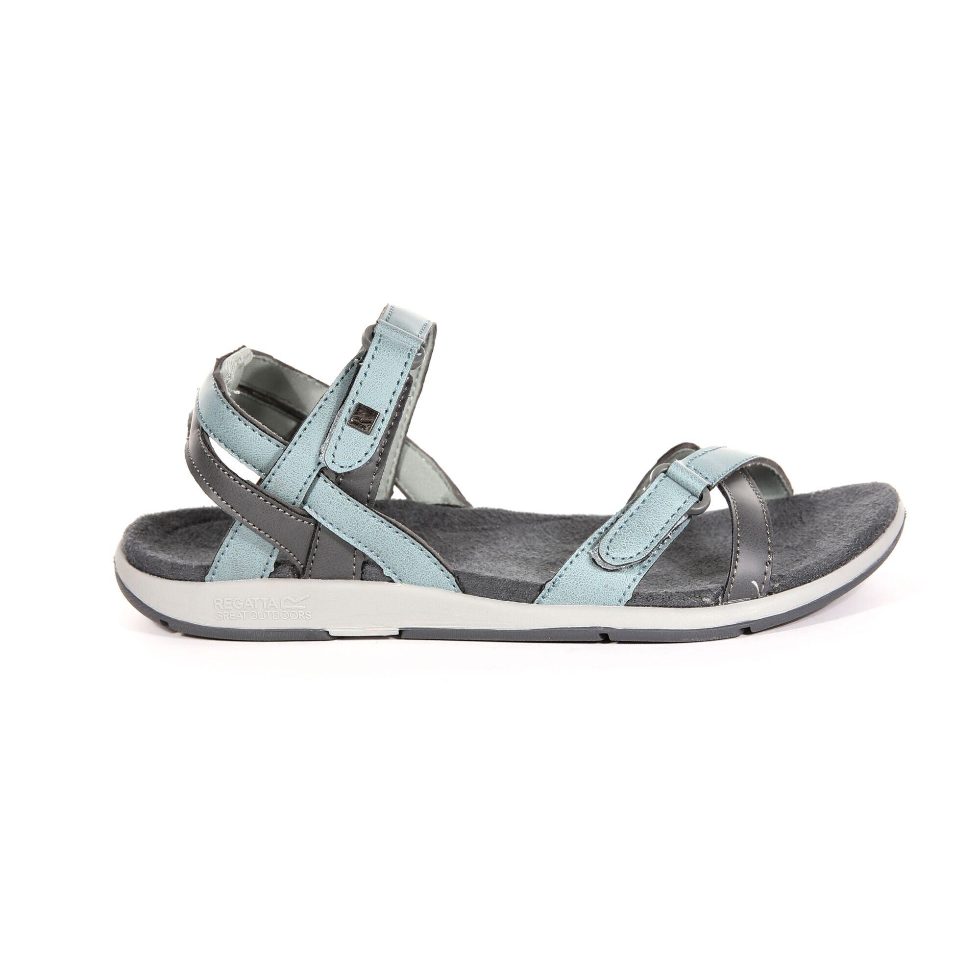 Regatta - Sandales - Santa Cruz Femme - Sandales - Bleu|gris - 40 - Decathlon