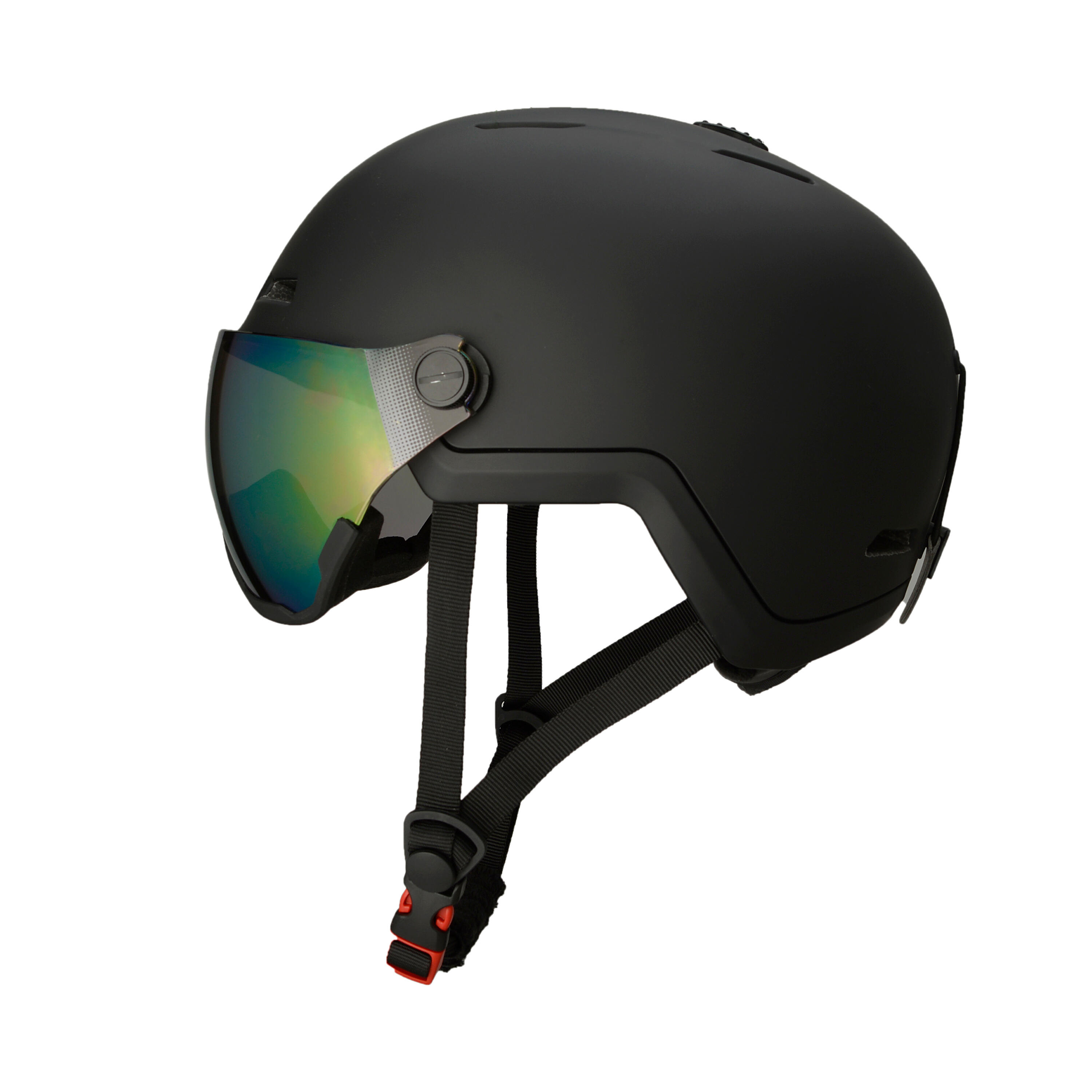 Casque de ski GOOFF Xtreme avec visière –  noir taille M 2/7