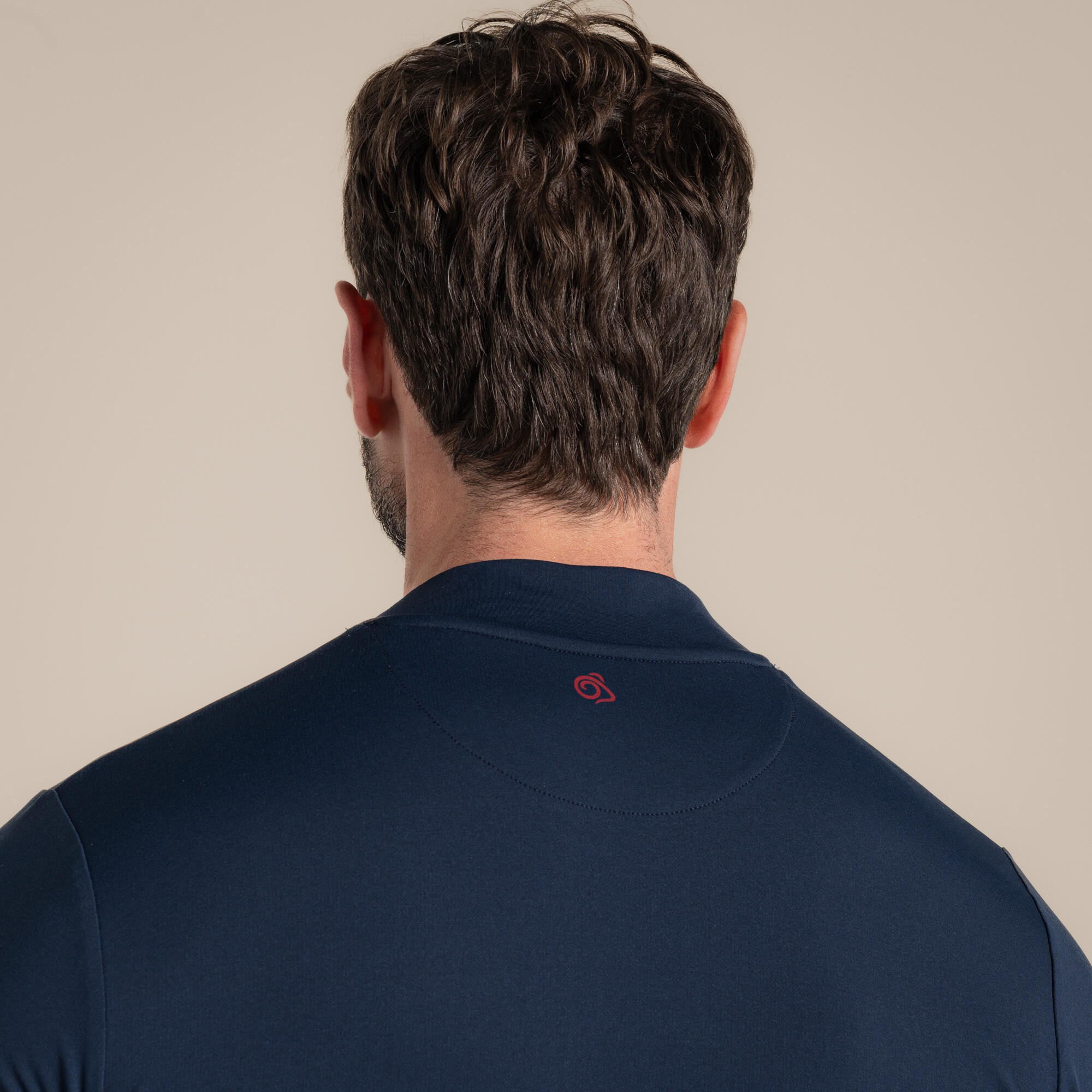 Top de manga larga con cuello alto NosiLife para hombres 6/7