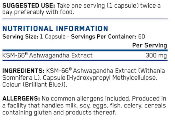 Ashwagandha - 60 Capsule 3/3