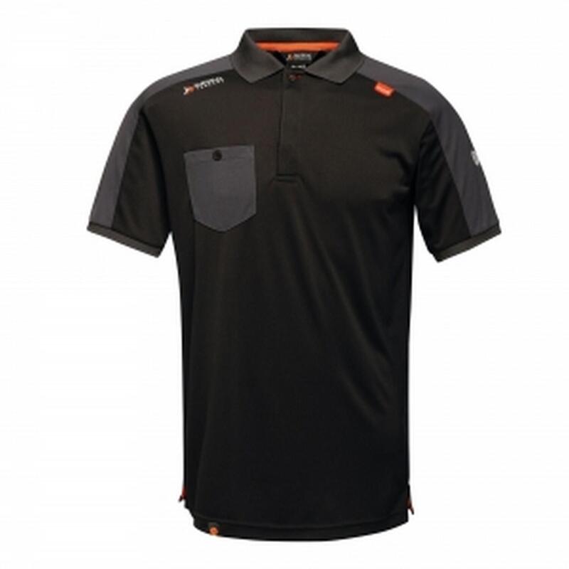 Polo OFFENSIVE Hommes (Noir)