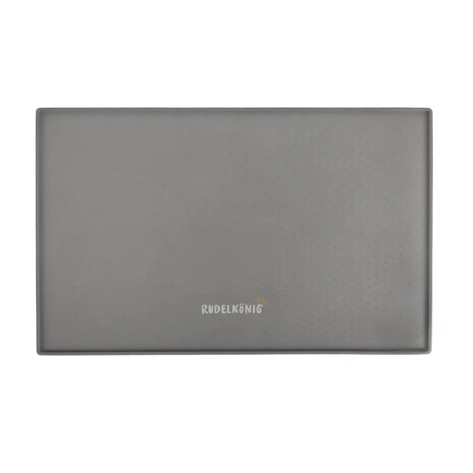 Rudelkoenig - Rudelkönig Tapis Pour Gamelle Pour Chiens Et Chats - Distributeur De Croquettes - Gris - Taille Unique - Decathlon