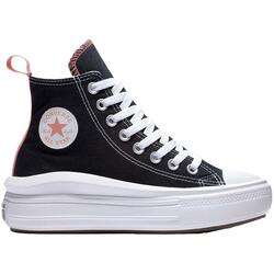 Baskets Converse Chuck Taylor All Star Move Hi, Noir, Unisexe