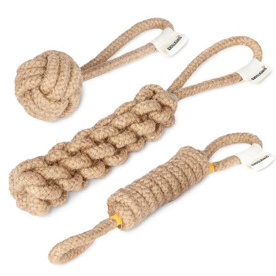 Seil Spielzeug - 3er Tau Set aus 100% Baumwolle