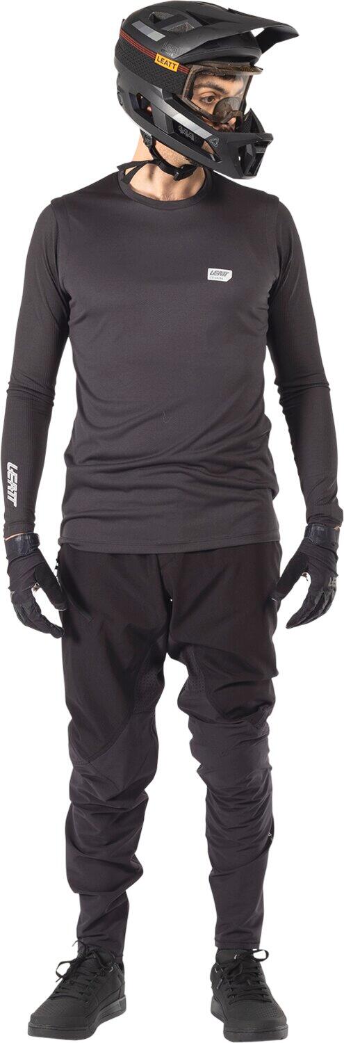 Bequemer und atmungsaktiver MTB-Anzug 1.0  Schwarz Herren 2/7
