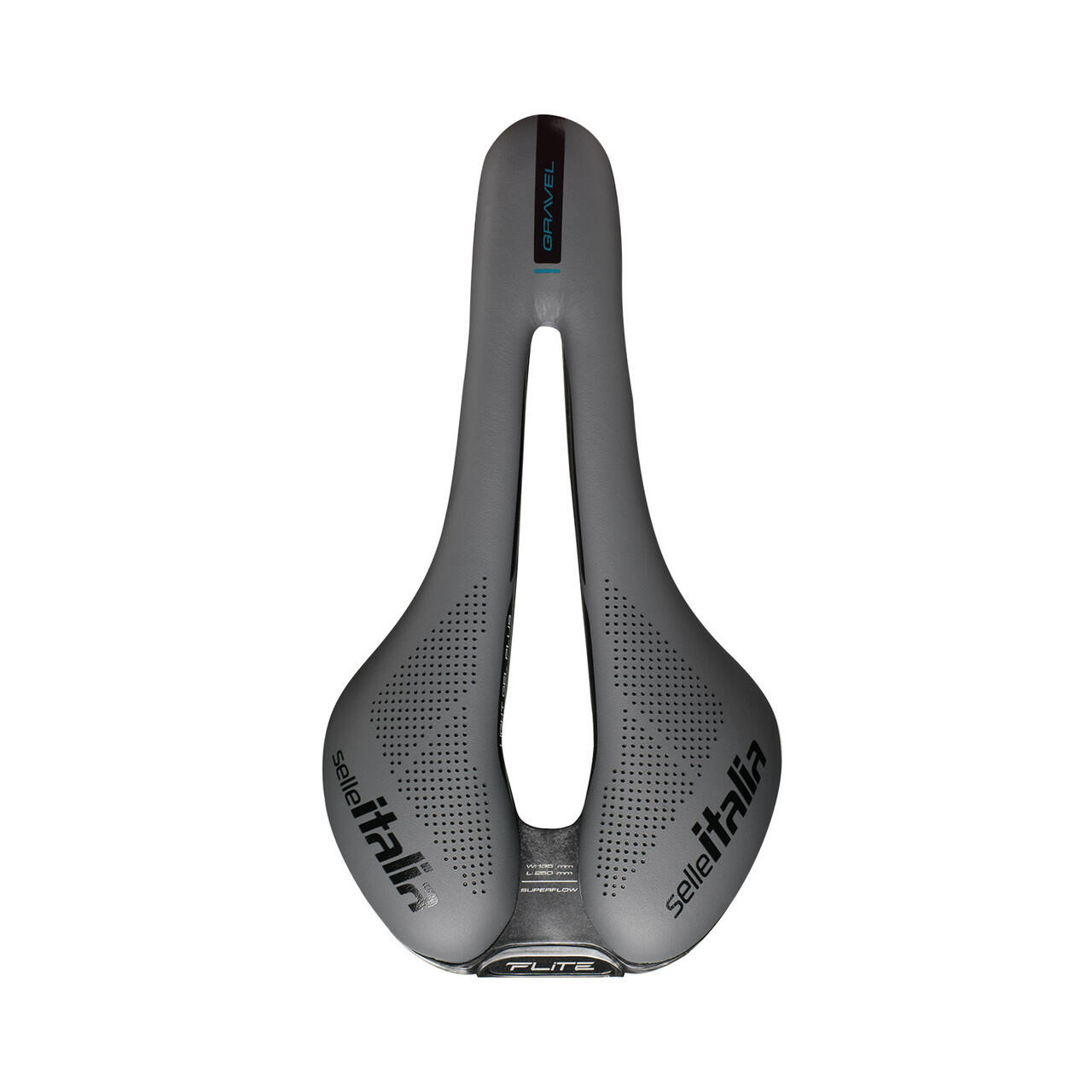 FLITE Boost Gravel TI 316 Superflow zadel, zwart 2/6