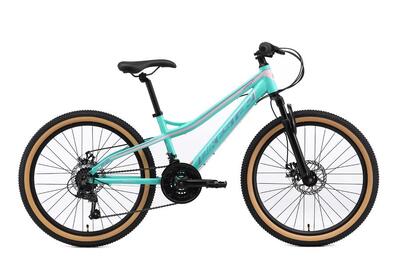 Mtb 24" aluminium. kinderfiets 9 jaar. hardtail. 21 versnellingen. schijfremmen