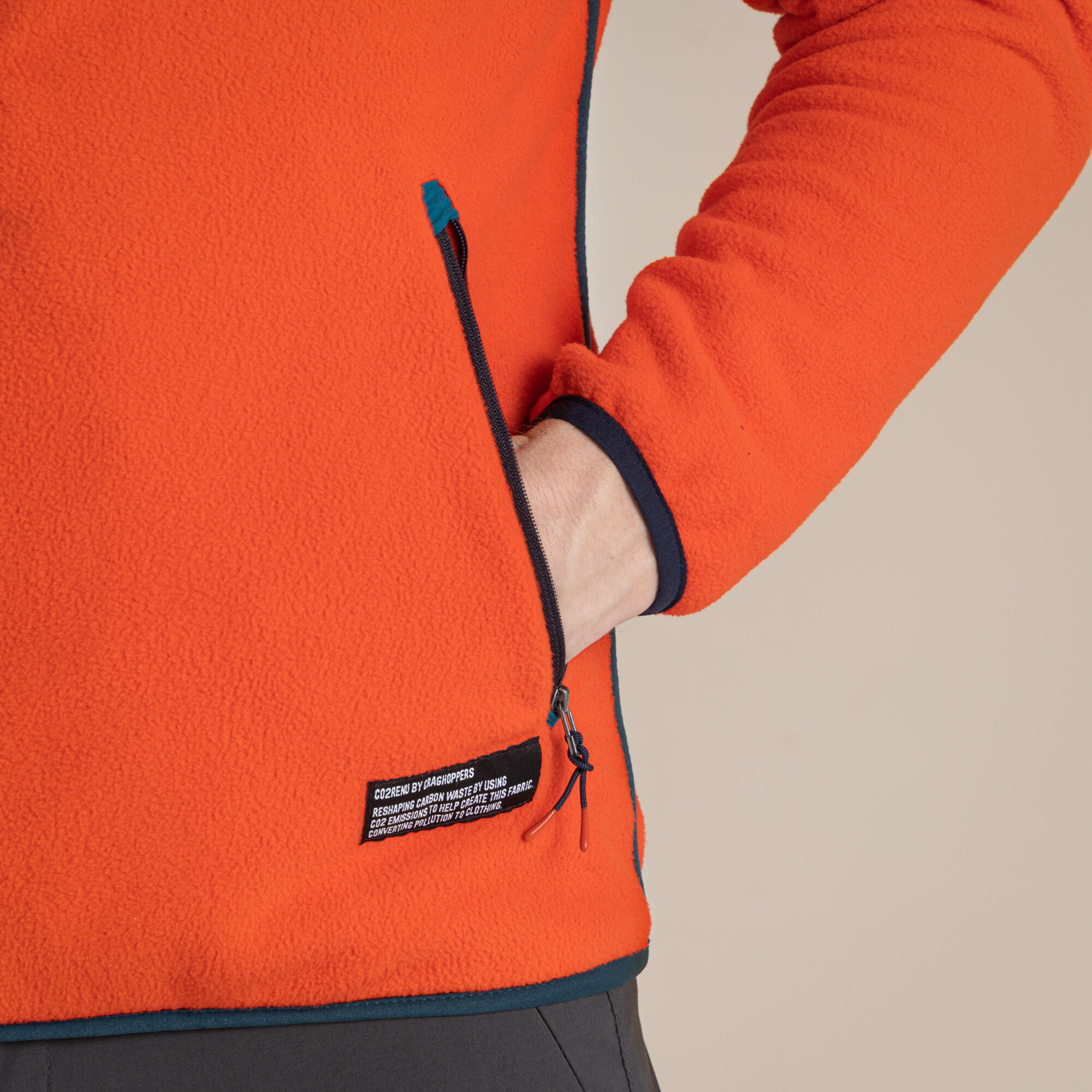 Polaire demi-zip CO2Renu homme 5/7