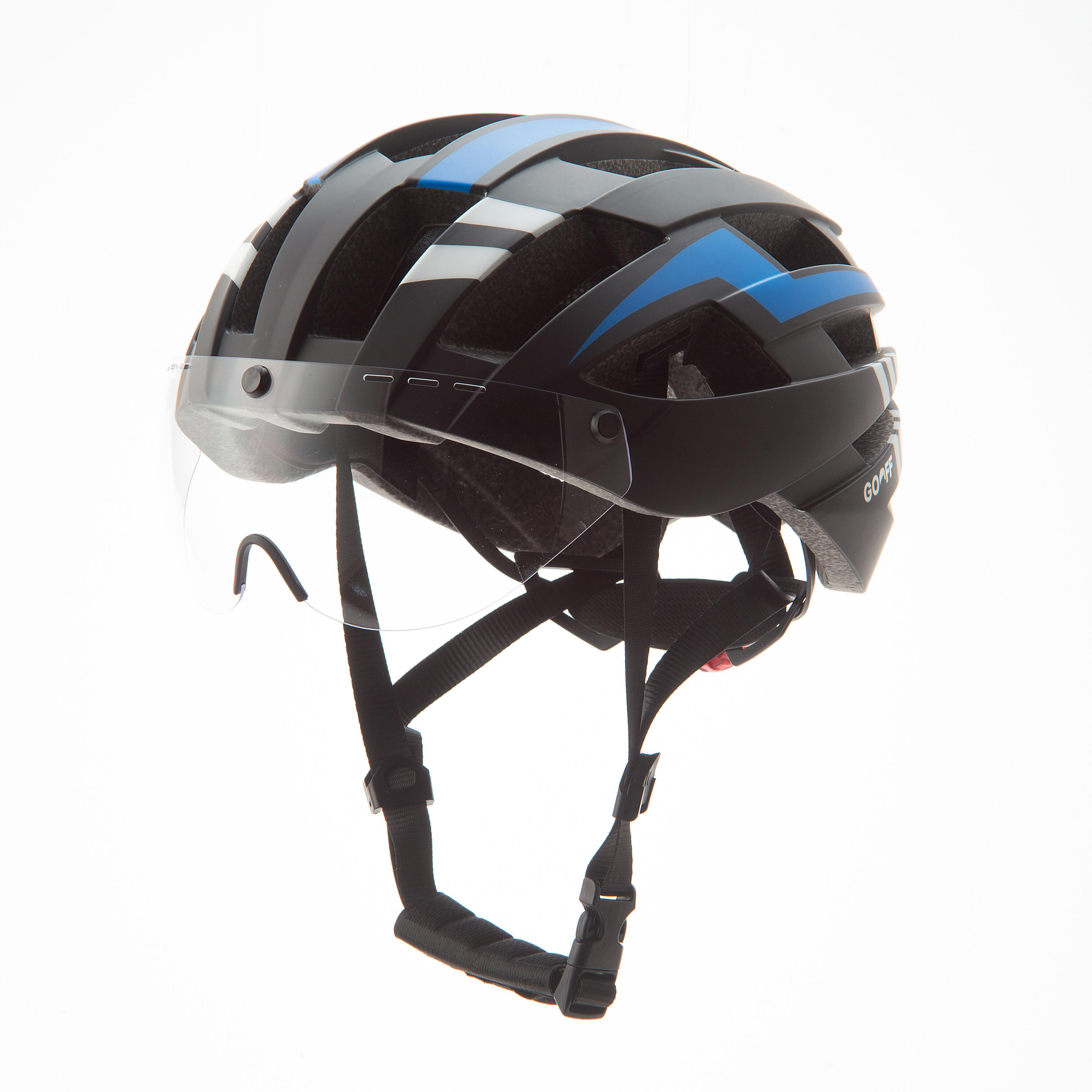 Casque vélo GO-OFF BLITZ avec 2 visières – taille M 2/7