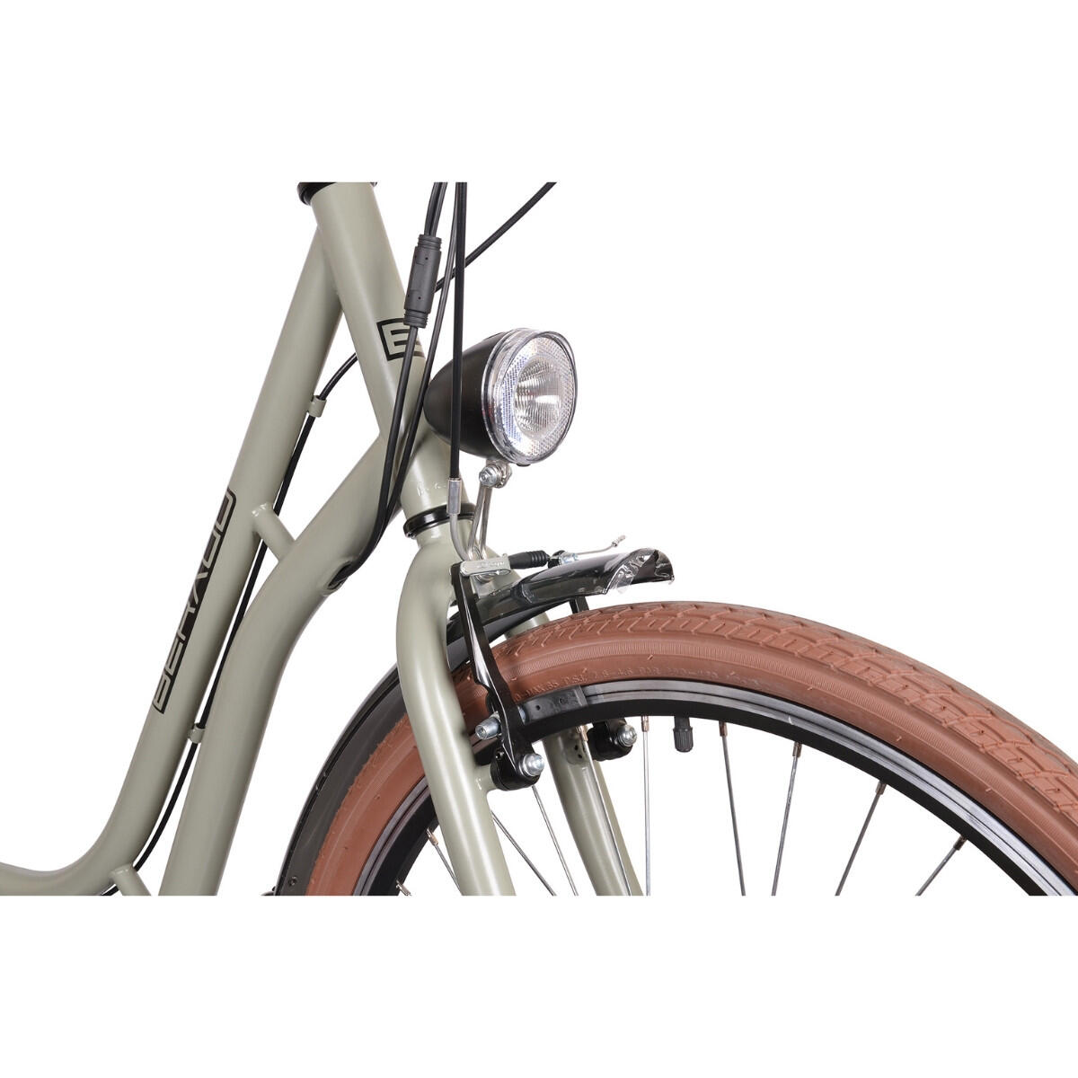 Villette Vintage retro elektrische fiets groen 7/7
