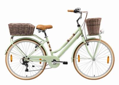 City Fahrrad aluminium 26", 7 Gänge, V-Bremse, Retro Hollandrad