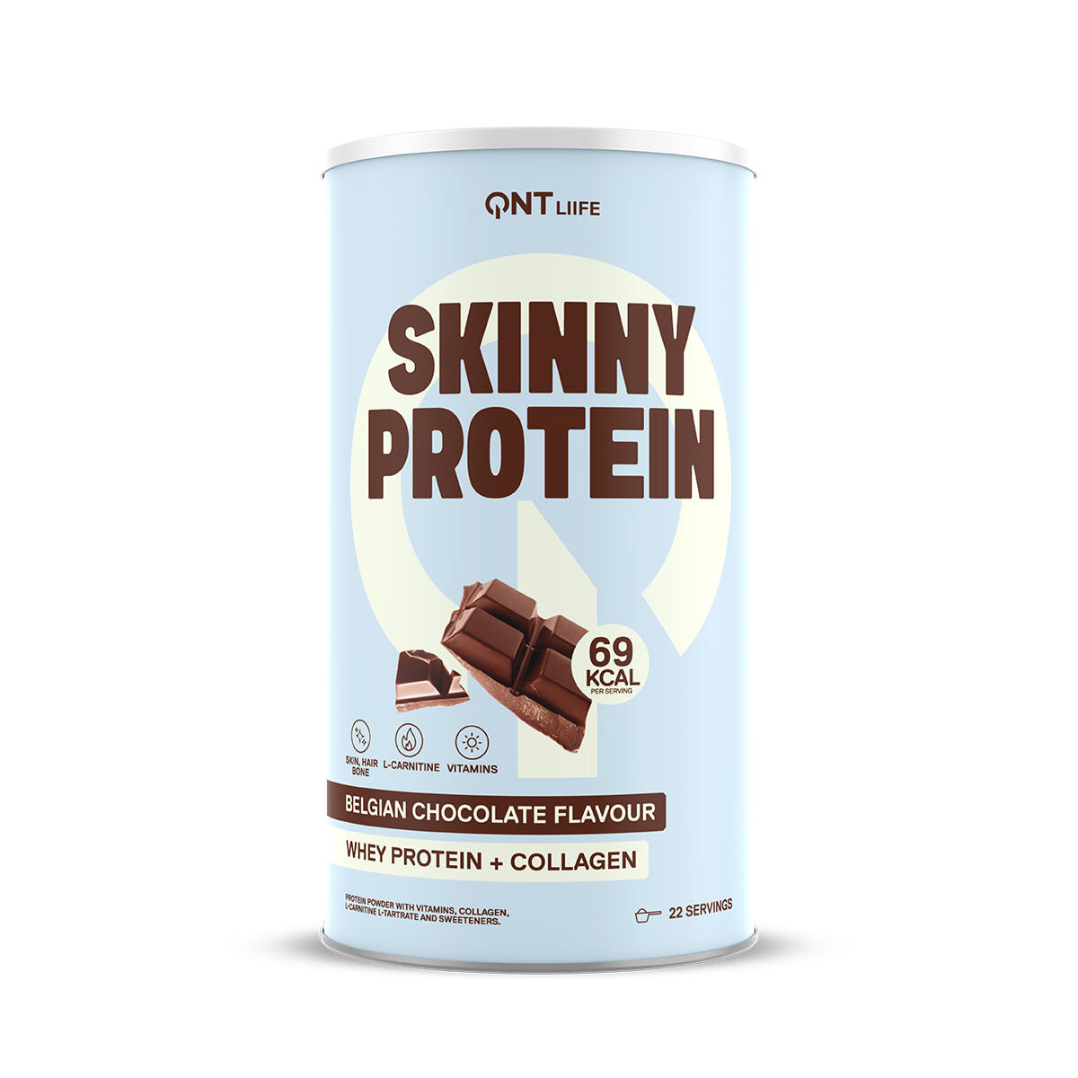 QNT Proteínas Adelgaçantes - Proteína Magra (450g) - Chocolate