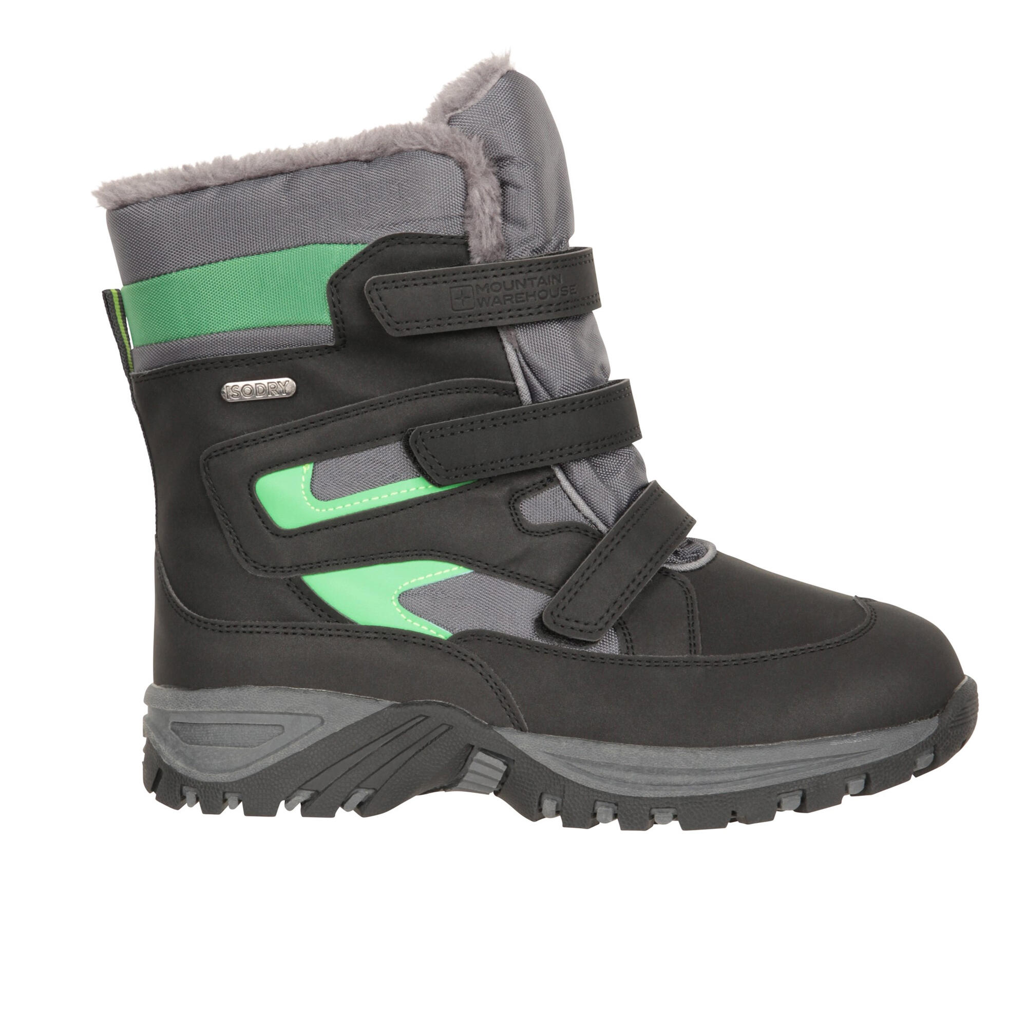 Wanderstiefel "Chill", Wasserfest Kinder Schwarz 3/3