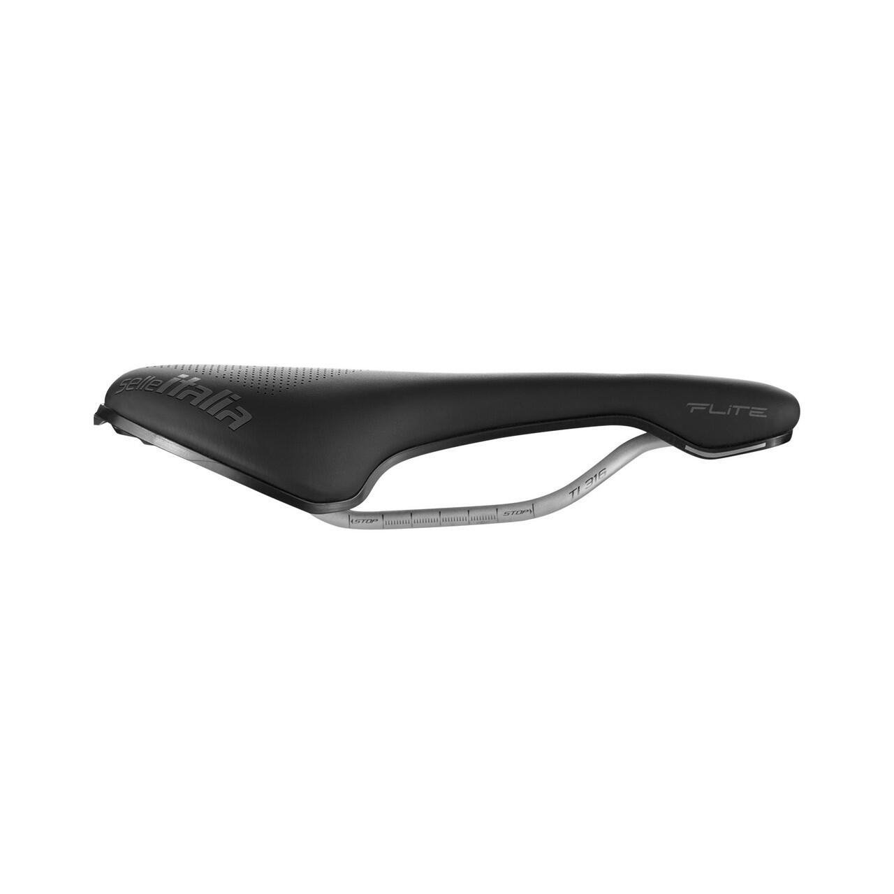 Selle FLITE Boost Gravel TI 316 Superflow noir 3/6