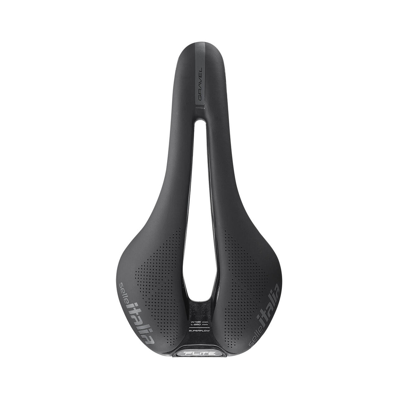 Selle FLITE Boost Gravel TI 316 Superflow noir 2/6