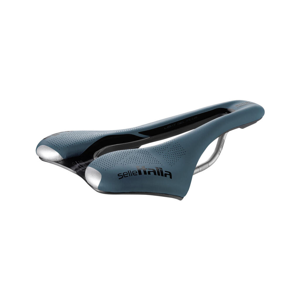 SLR Boost Gravel TI 316 Superflow saddle blue