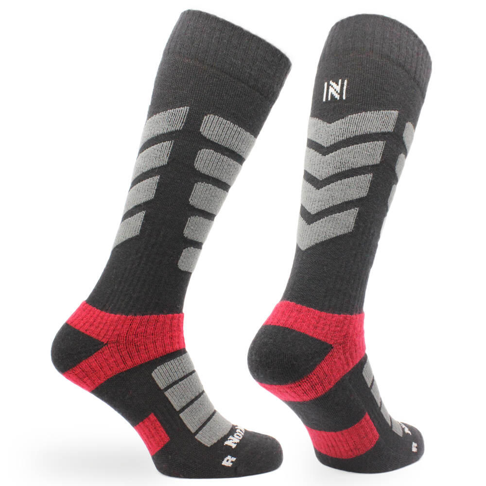 NORFOLK Kompressions-Skistrümpfe mit Merinowolle, Anti-Krämpfe und Thermo - Snowbird