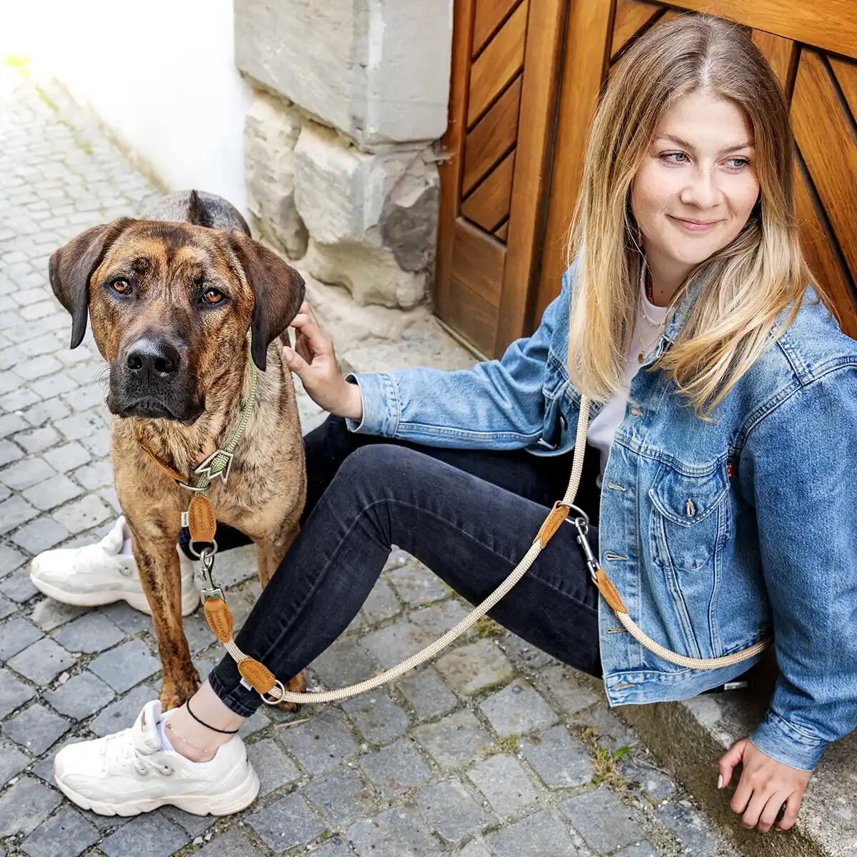 Guinzaglio Emma per Cani – Guinzaglio Regolabile Leggero ed Elegante 5/6