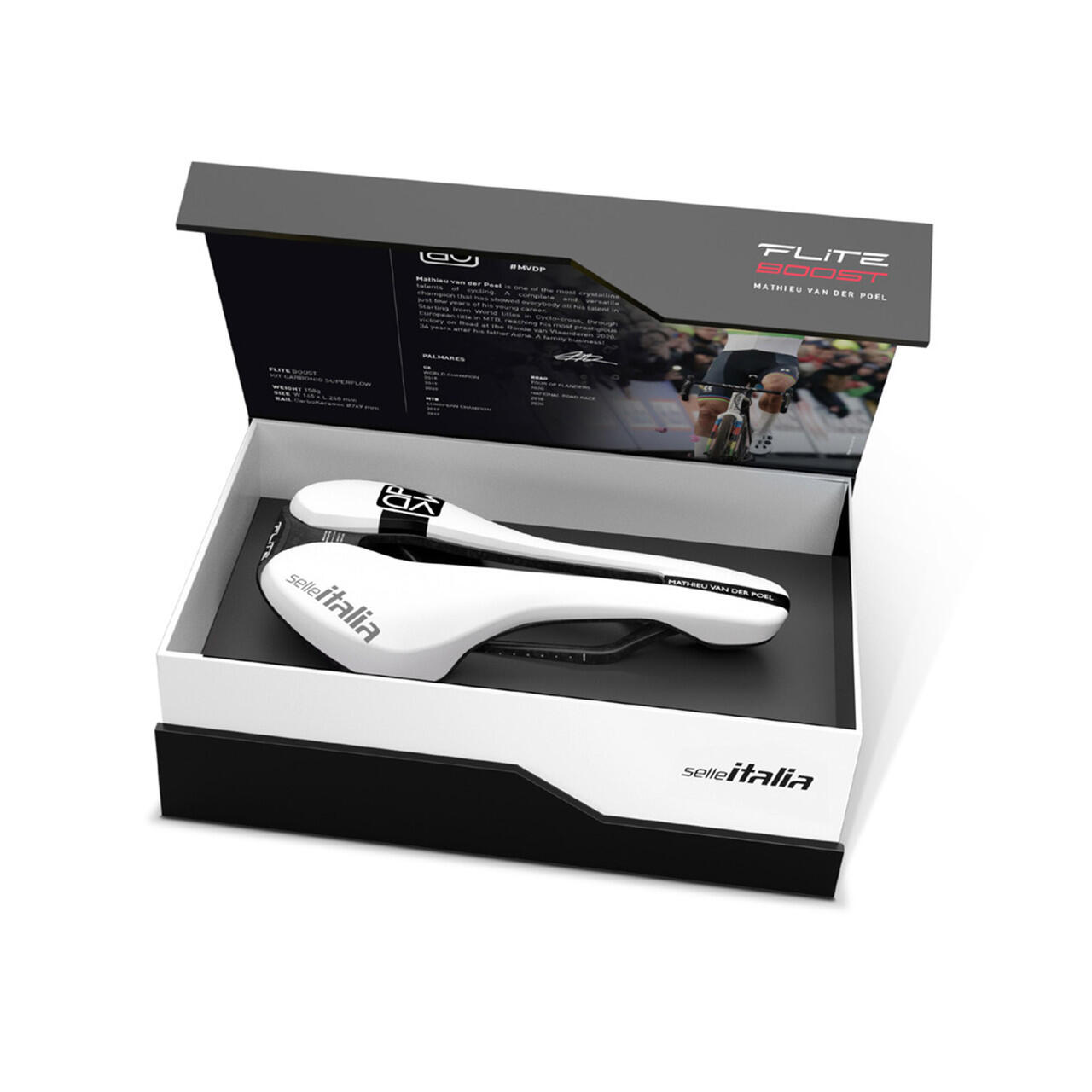 FLITE Boost Superflow Kit Carbonio MVDP Sattelweiß 6/6