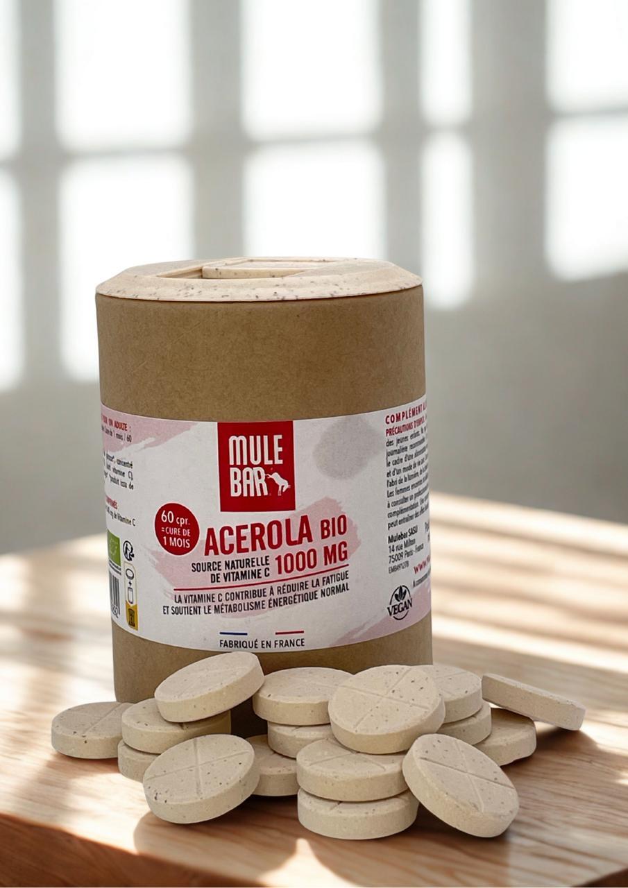 Acérola Vitamine C 1000mg Mulebar 2/6