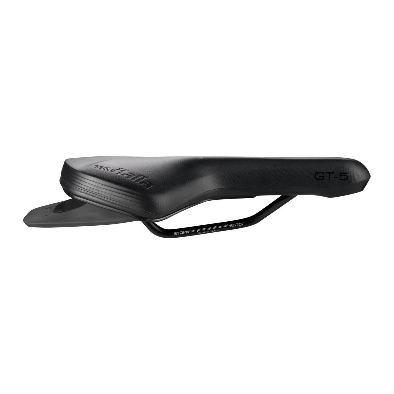 GT-5 FeC Alloy zadel - zwart 3/5