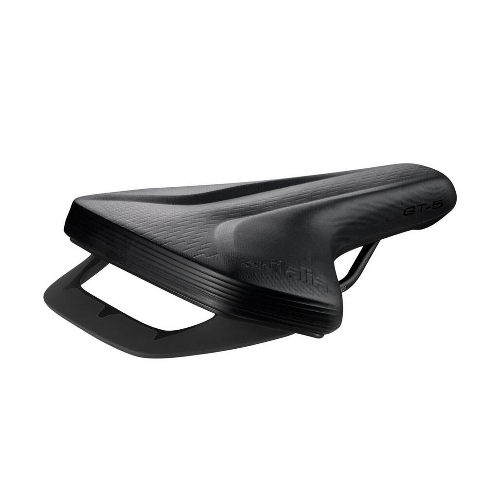 GT-5 FeC Alloy saddle - black